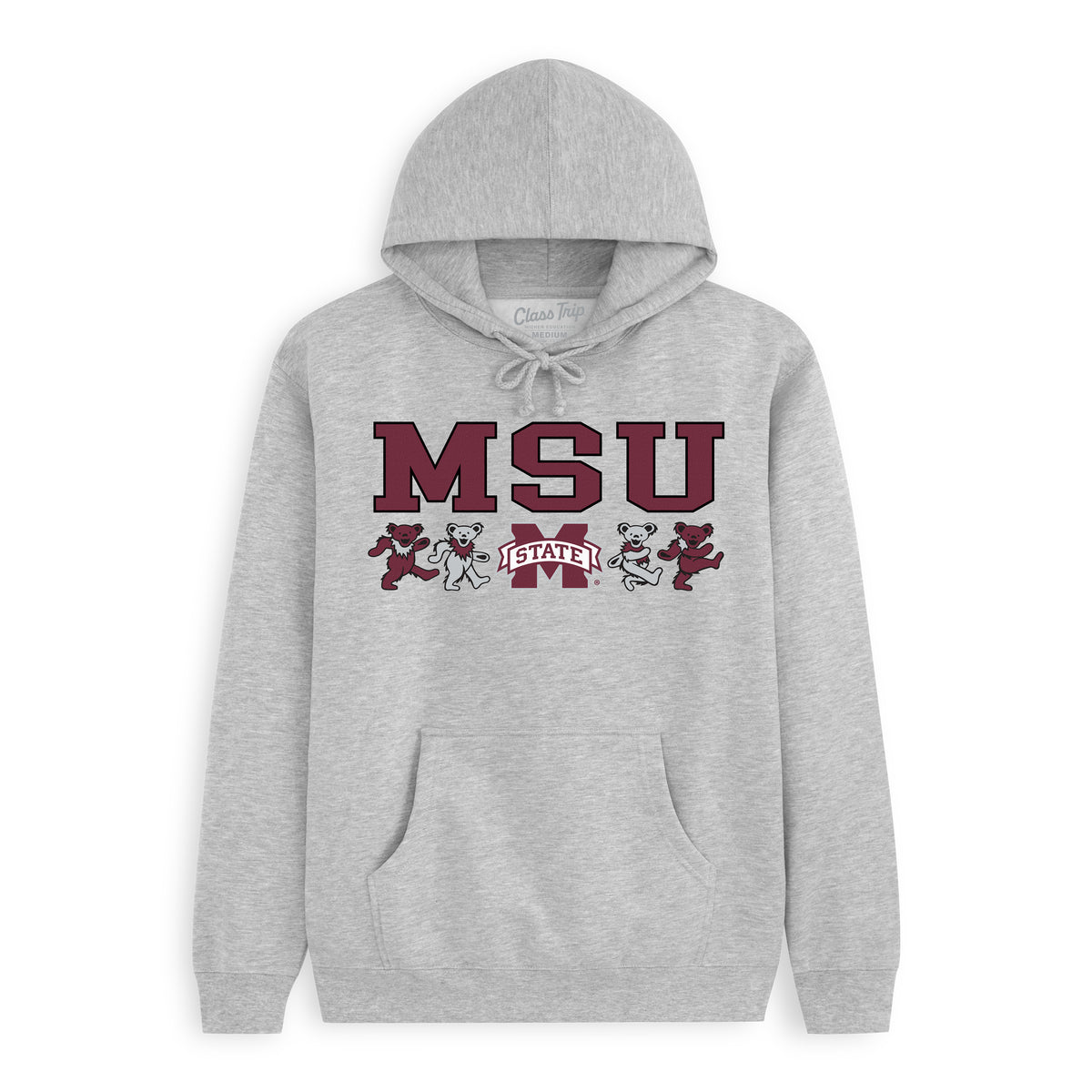 Mississippi State x Grateful Dead Mascot Bears Hoodie