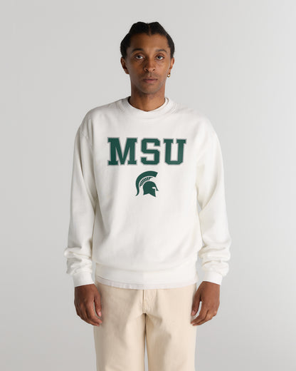 Michigan State Heavyweight Campus Crewneck