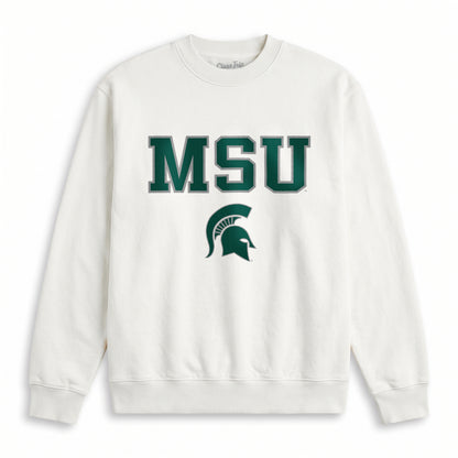 Michigan State Heavyweight Campus Crewneck