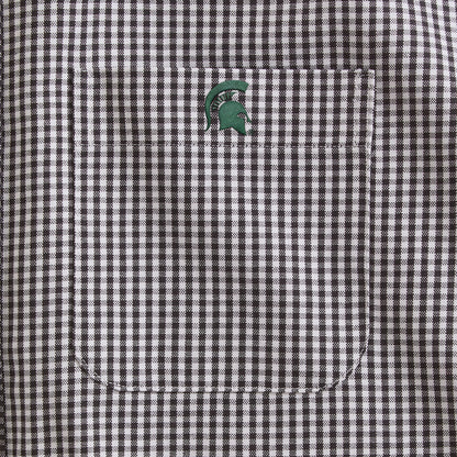 Michigan State Men's Cotton Oxford