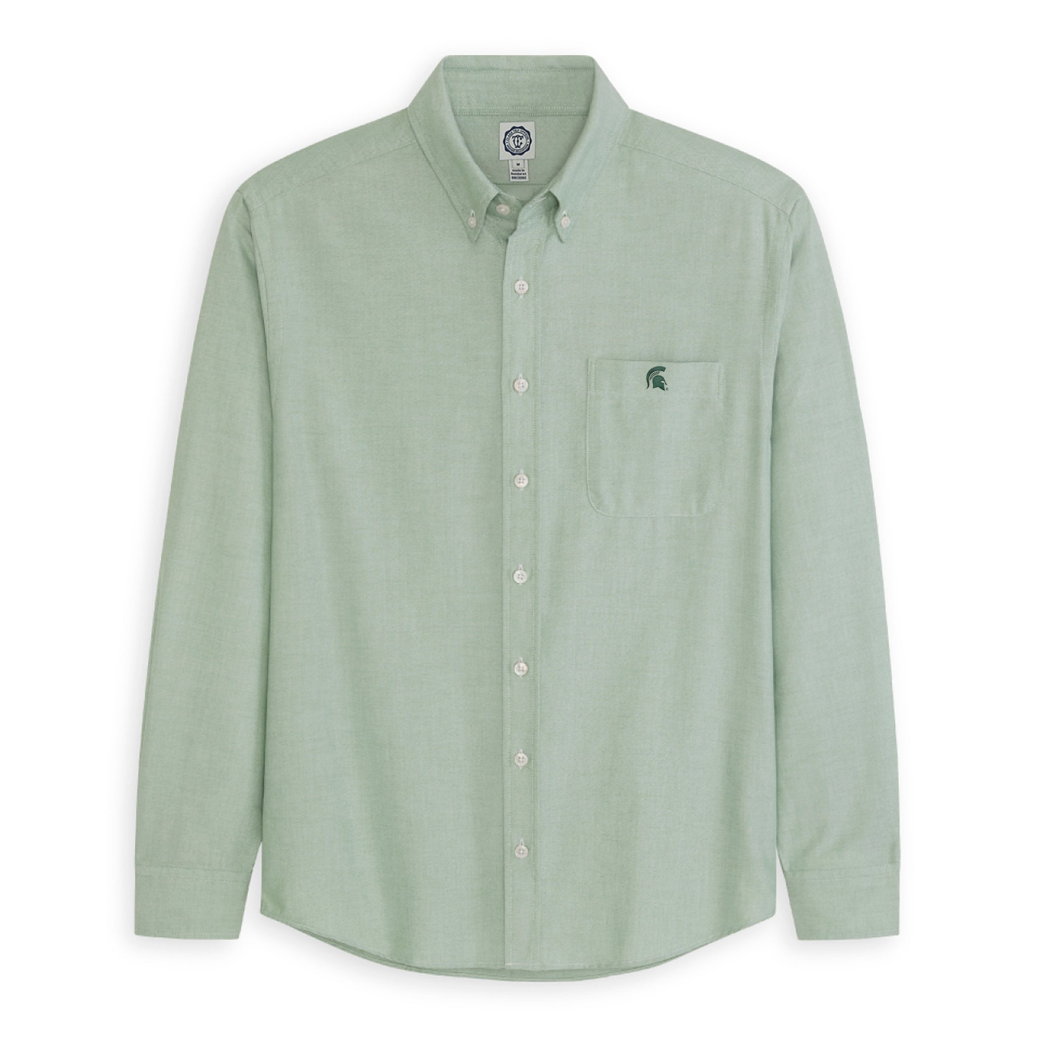 Michigan State Men's Cotton Oxford