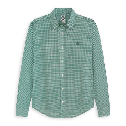 Michigan State Women's Cotton Oxford