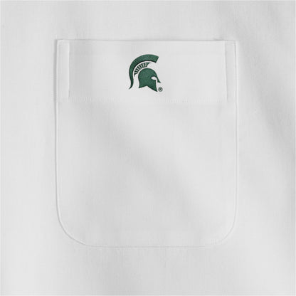 Michigan State Women's Cotton Oxford