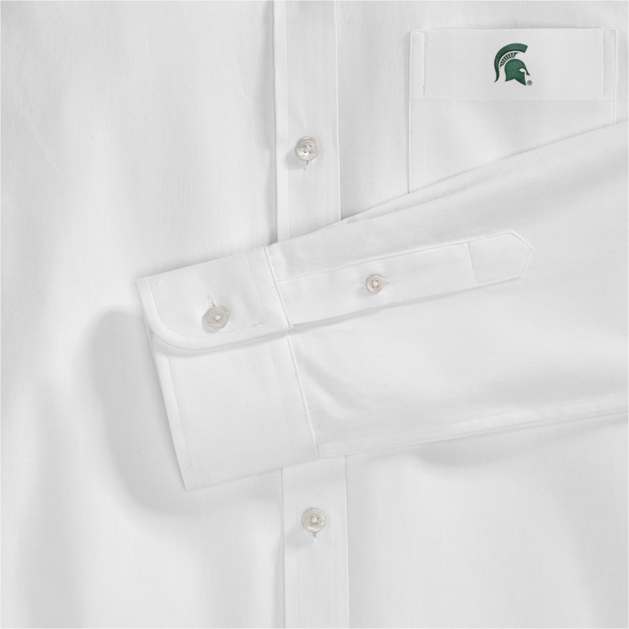 Michigan State Women's Cotton Oxford