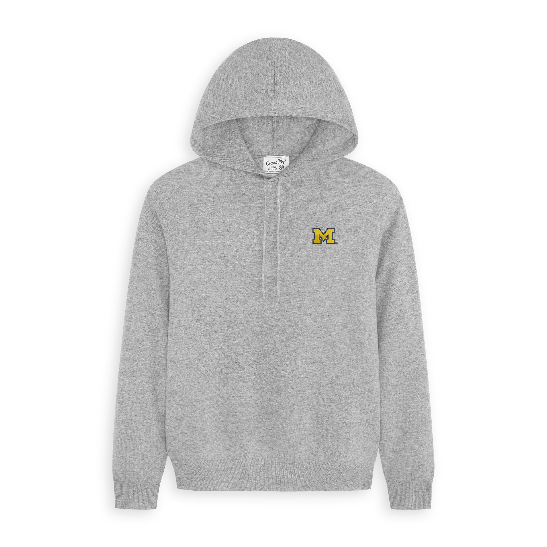 Michigan Men's Cashmere Pullover Hoodie – Class Trip