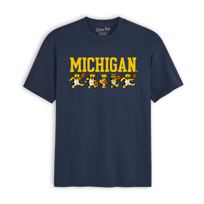 Michigan x Grateful Dead Basketball Bears Tee