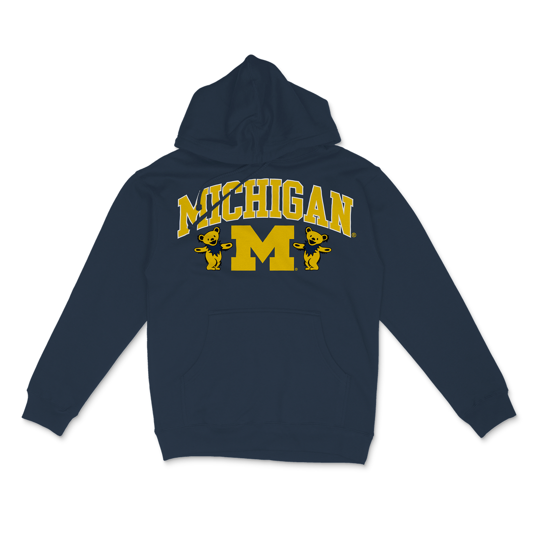 Michigan x Grateful Dead Bear Friends Hoodie