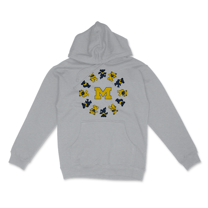 Michigan x Grateful Dead Circle Bears Hoodie