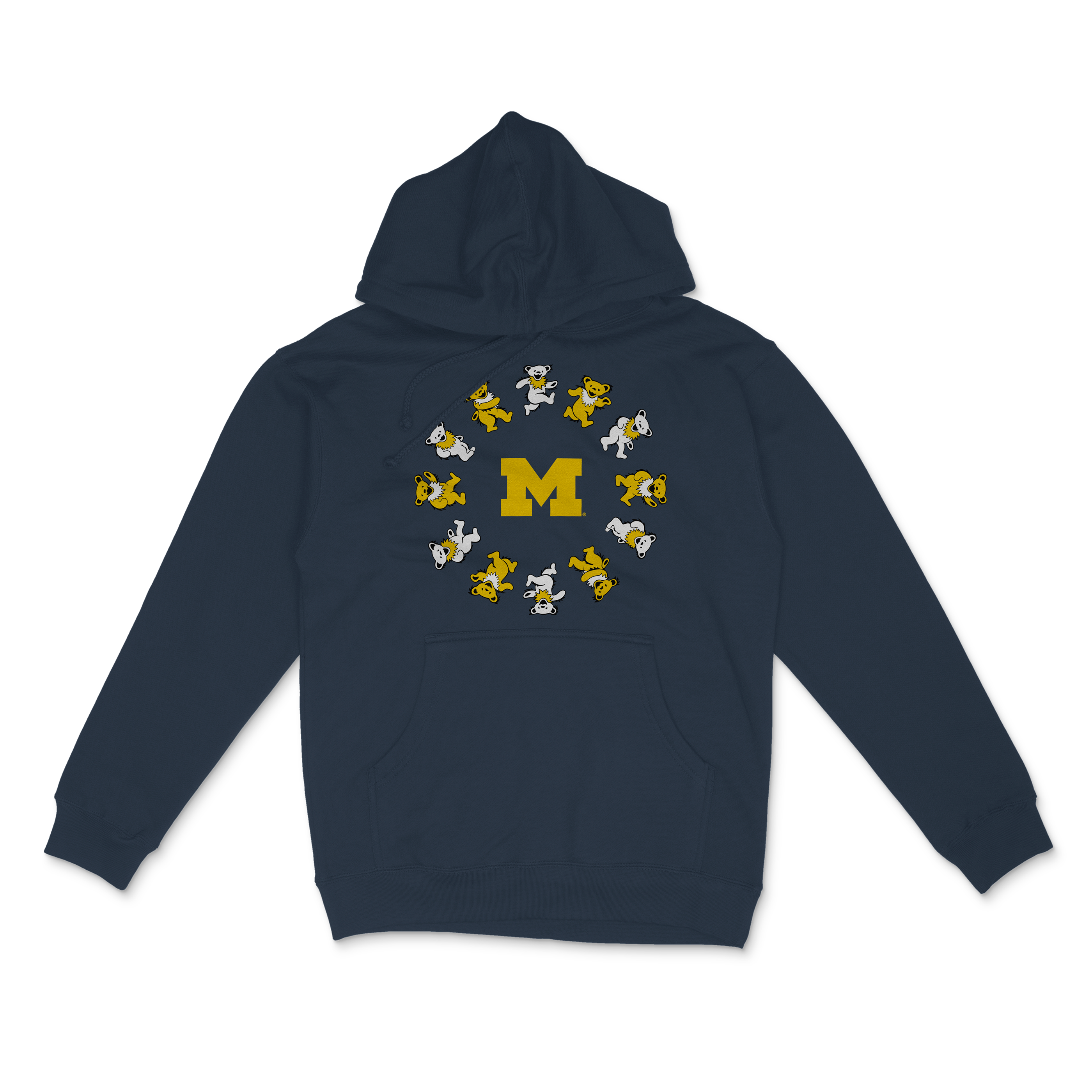Michigan x Grateful Dead Circle Bears Hoodie