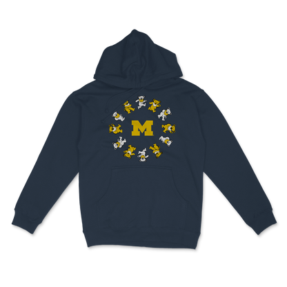 Michigan x Grateful Dead Circle Bears Hoodie
