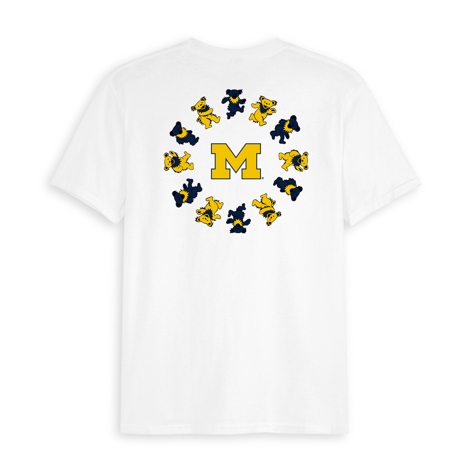 Michigan x Grateful Dead Circle Bears Tee – Class Trip