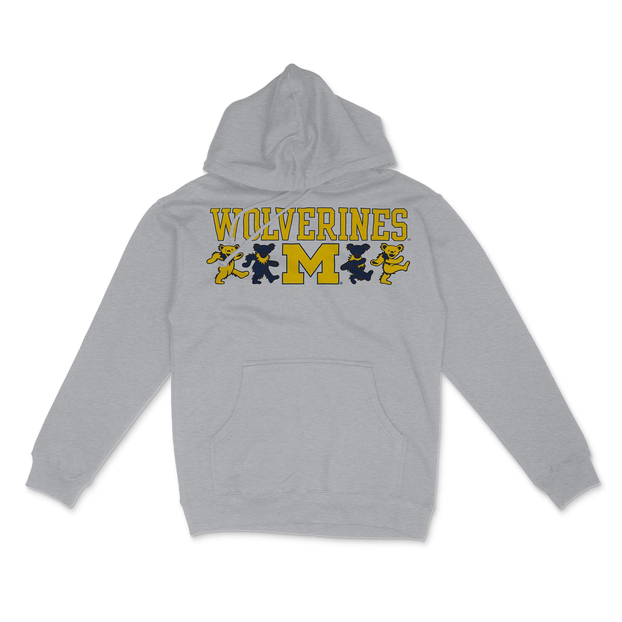 Michigan x Grateful Dead Mascot Bears Hoodie