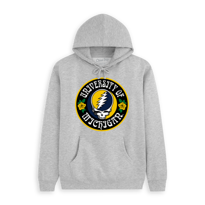 Michigan x Grateful Dead Roses Hoodie