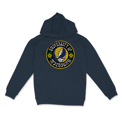Michigan x Grateful Dead Roses Hoodie