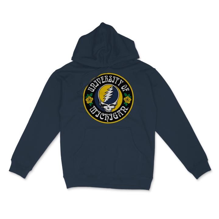 Michigan x Grateful Dead Roses Hoodie
