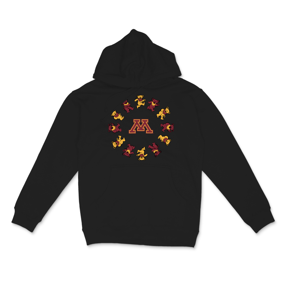 Minnesota x Grateful Dead Circle Bears Hoodie