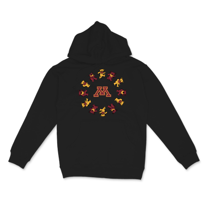 Minnesota x Grateful Dead Circle Bears Hoodie