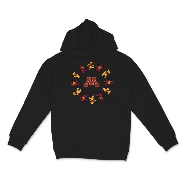 Minnesota x Grateful Dead Circle Bears Hoodie
