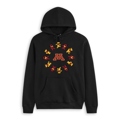 Minnesota x Grateful Dead Circle Bears Hoodie