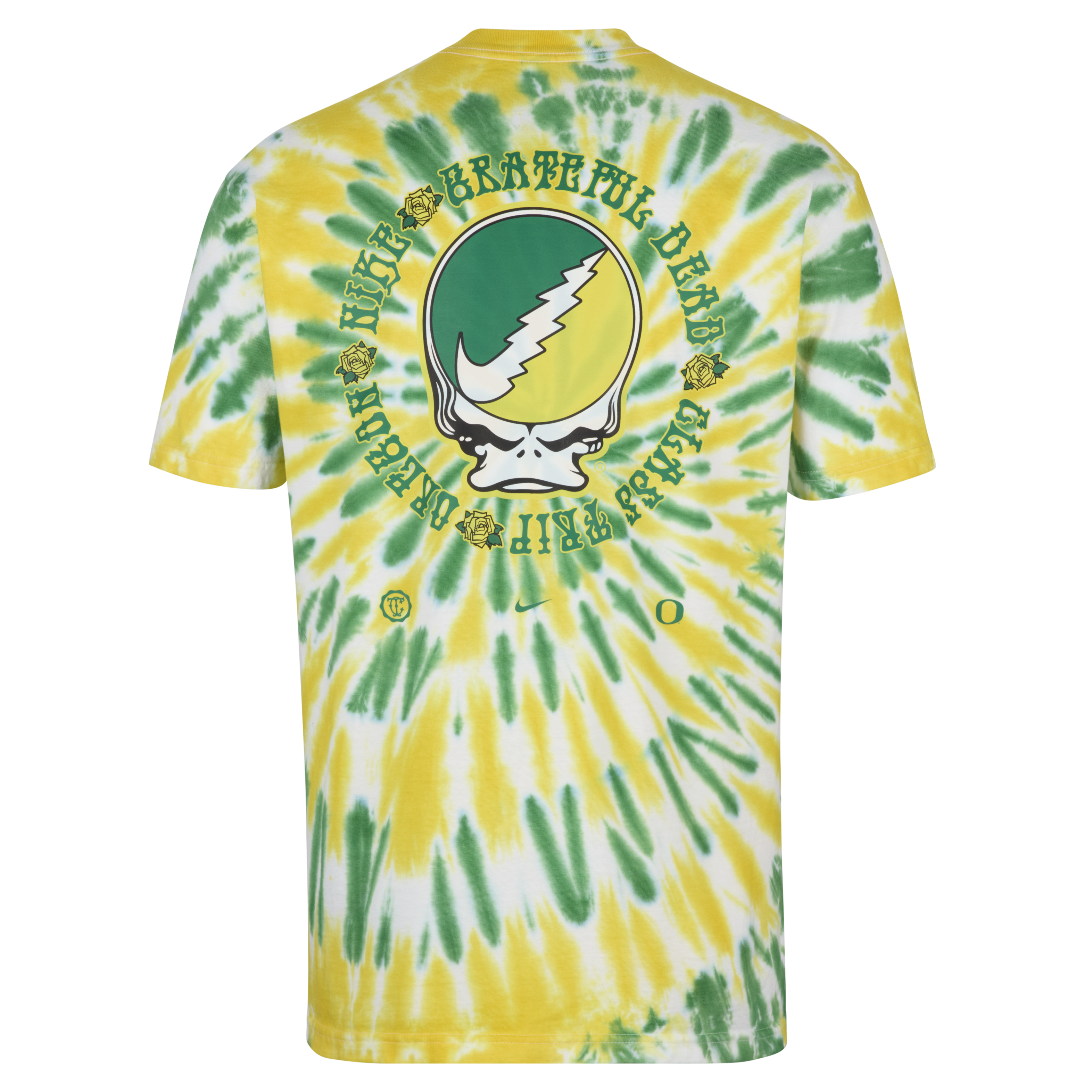 Nike x Class Trip x Grateful Dead x Oregon Duck & Roses Tie Dye T-Shirt