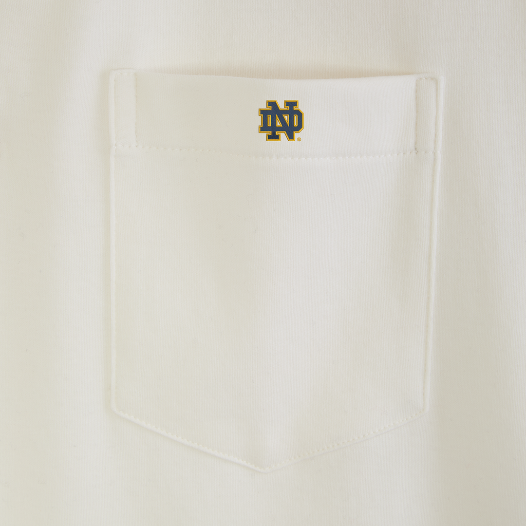 Notre Dame Organic Cotton Pocket Polo