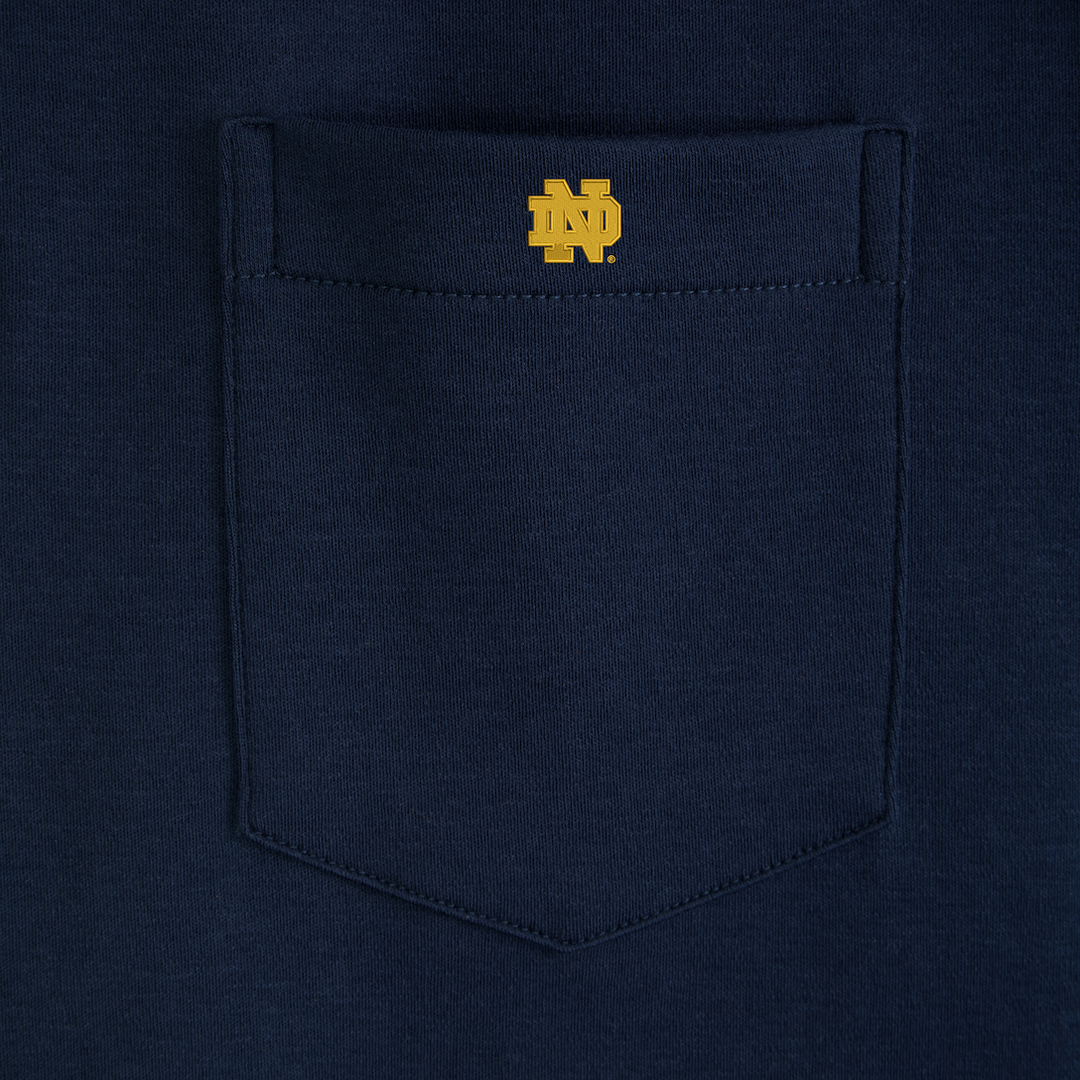 Notre Dame Organic Cotton Pocket Polo