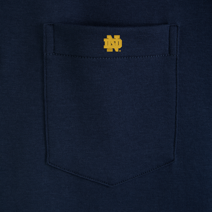 Notre Dame Organic Cotton Pocket Polo