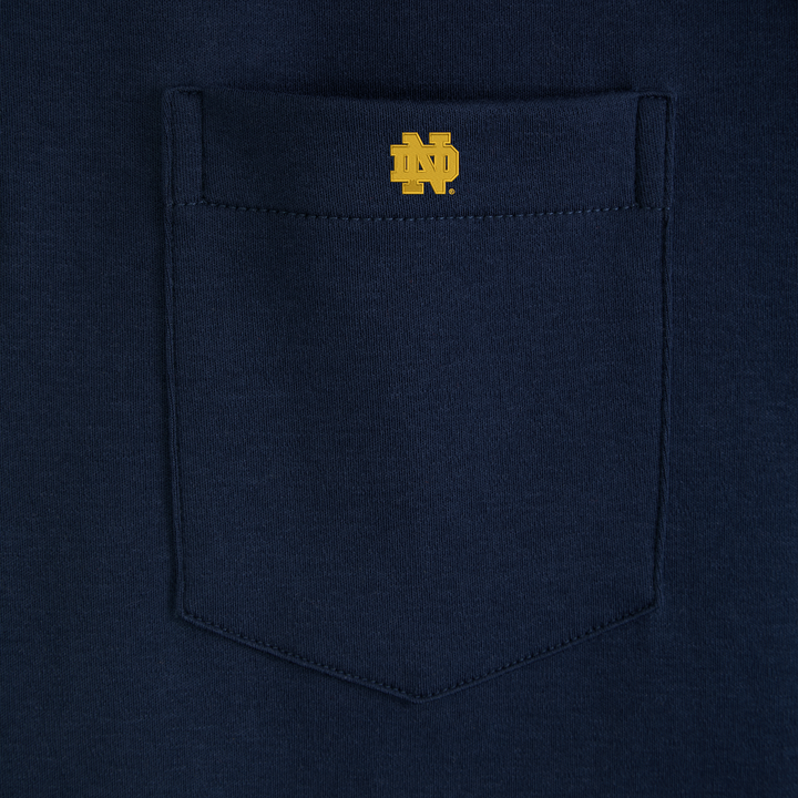 Notre Dame Organic Cotton Pocket Polo