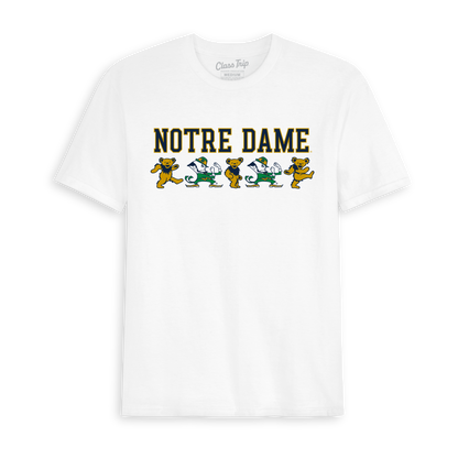Notre Dame x Grateful Dead Mascot Bears Tee