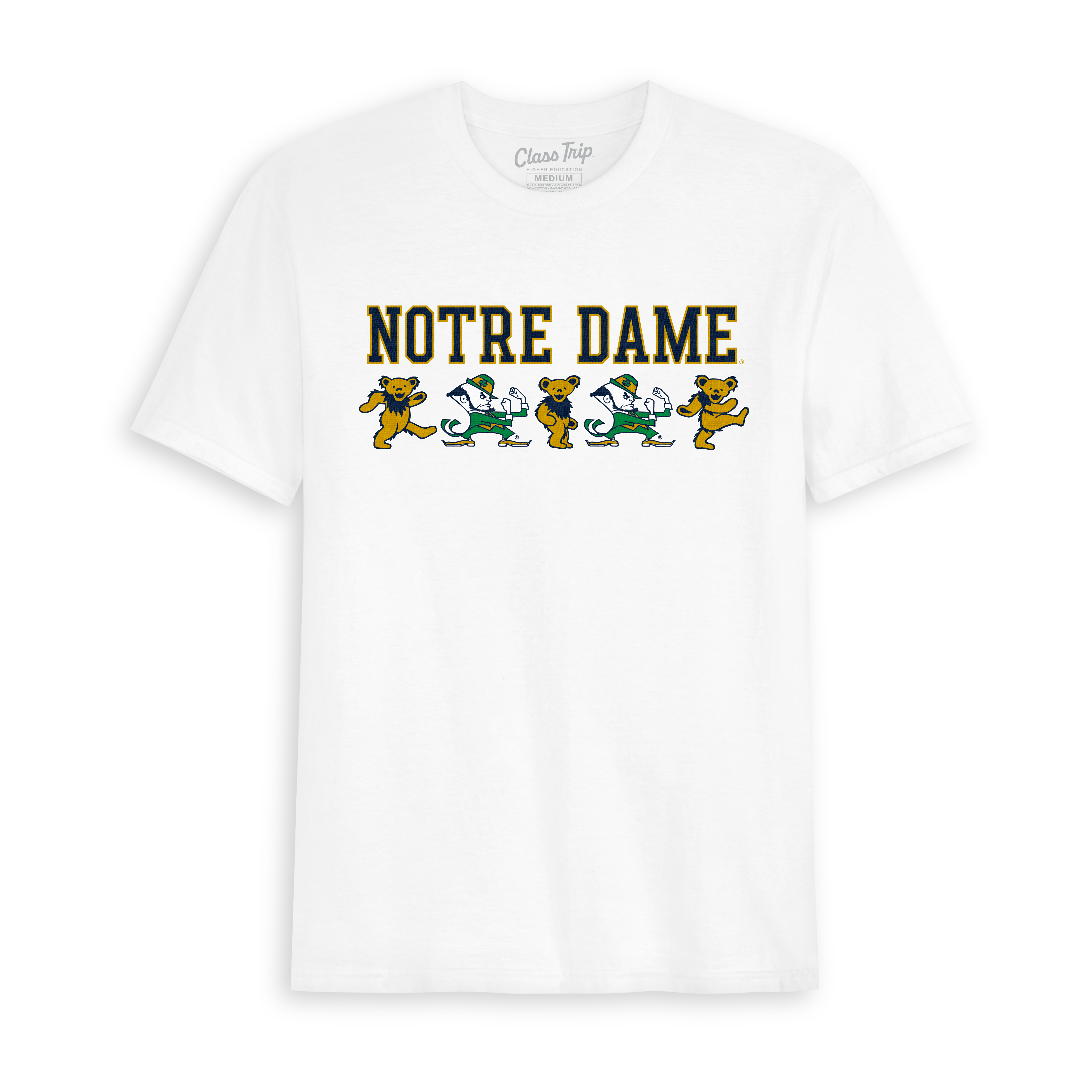 Notre Dame x Grateful Dead Mascot Bears Tee