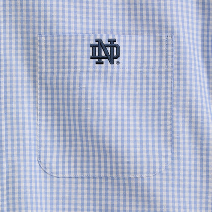 Notre Dame Men's Cotton Oxford