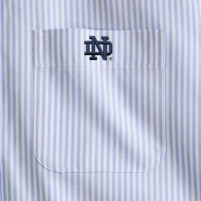 Notre Dame Men's Cotton Oxford