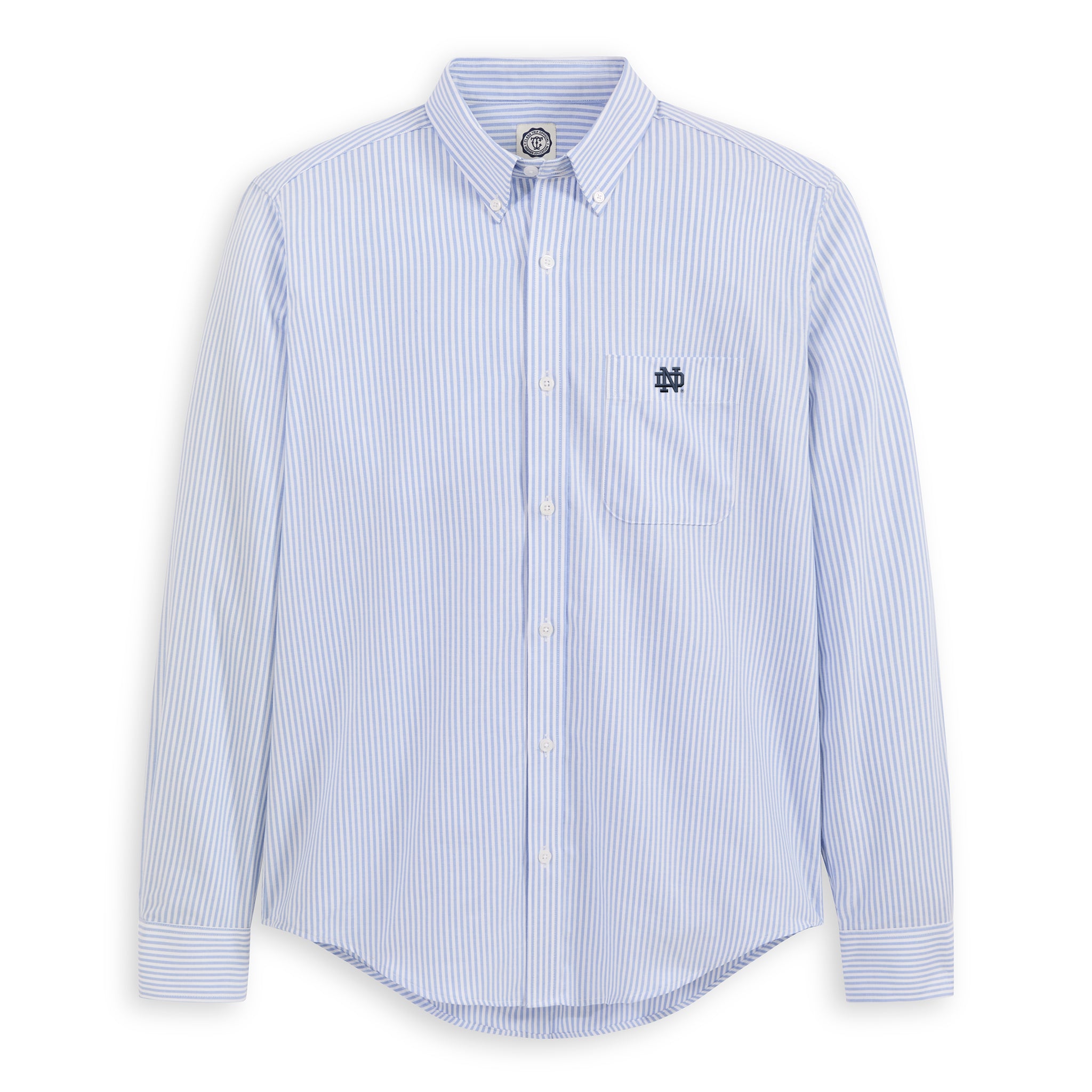 Notre Dame Men's Cotton Oxford