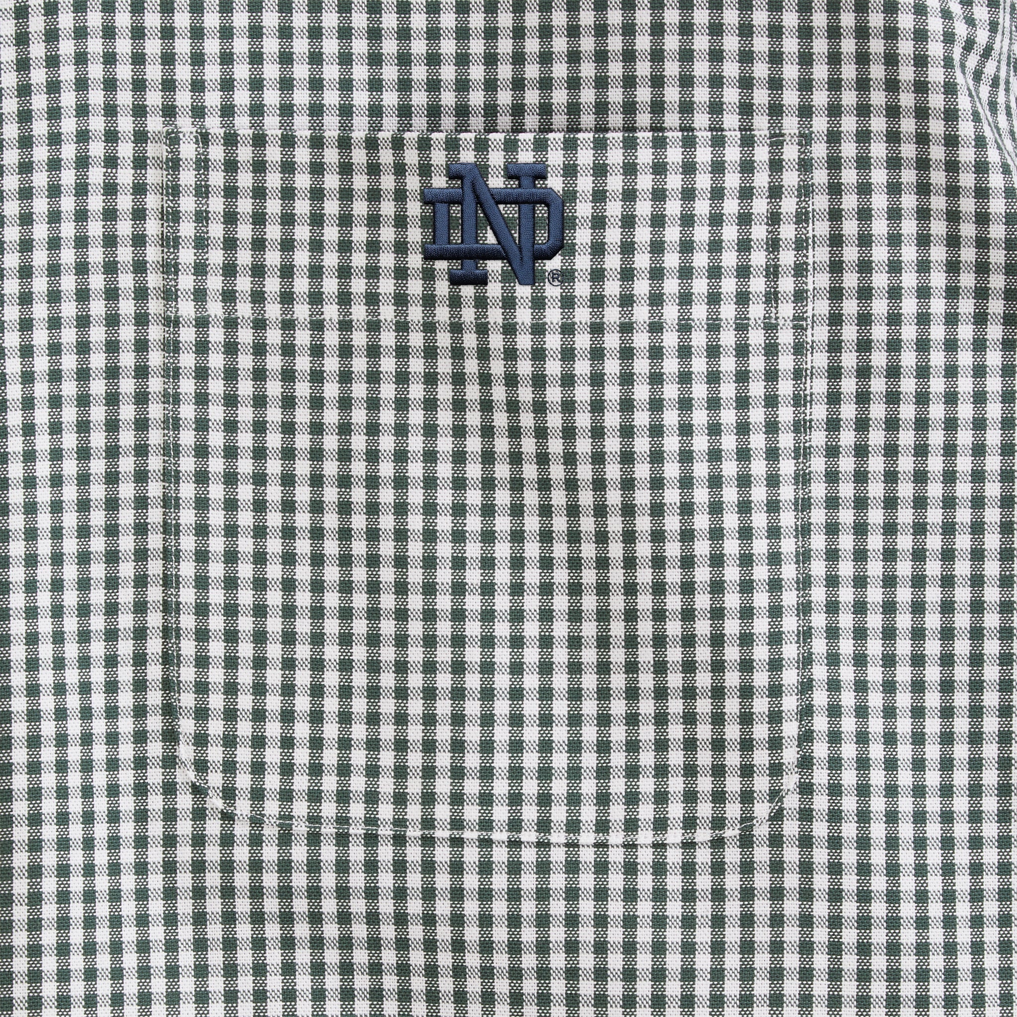 Notre Dame Men's Cotton Oxford