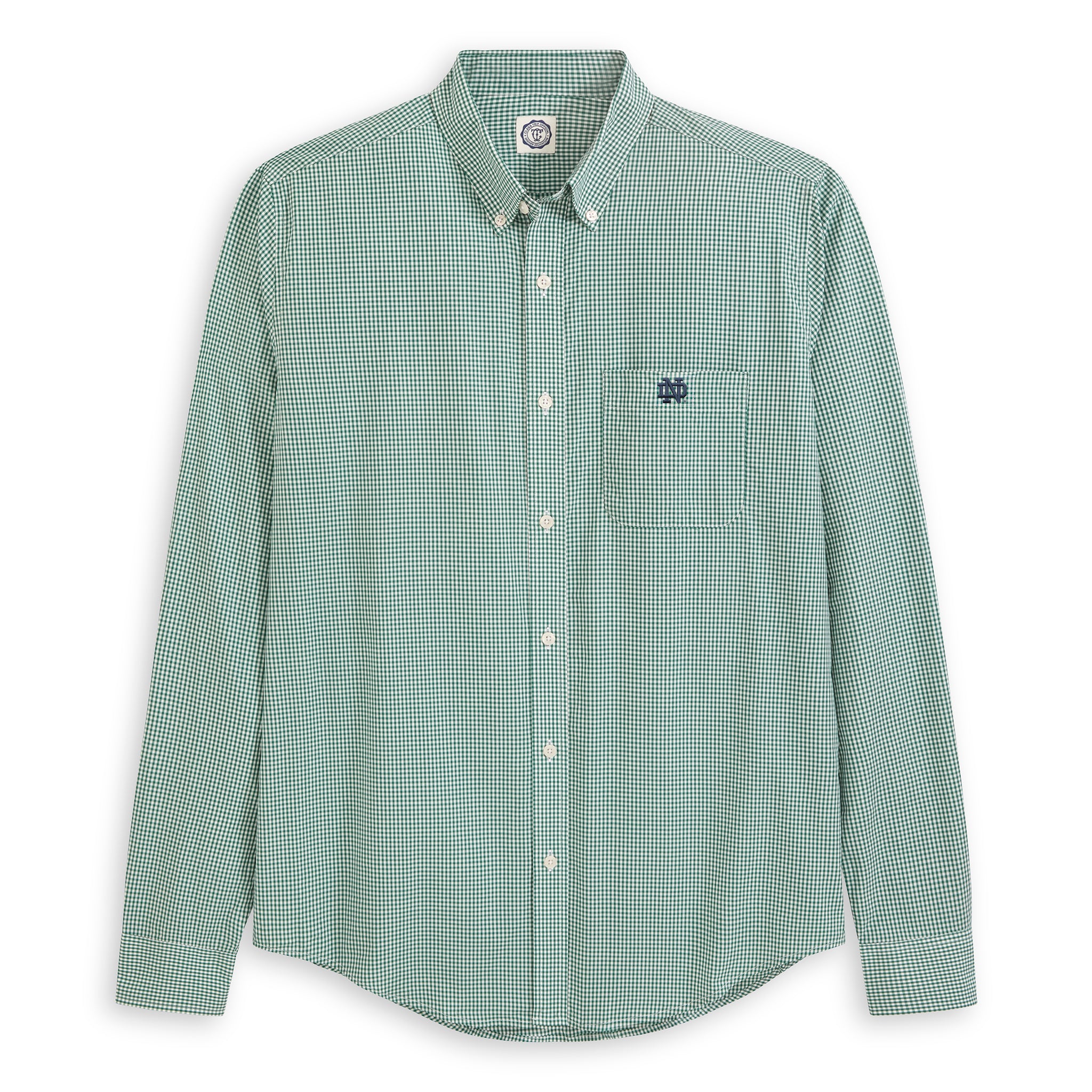 Notre Dame Men's Cotton Oxford