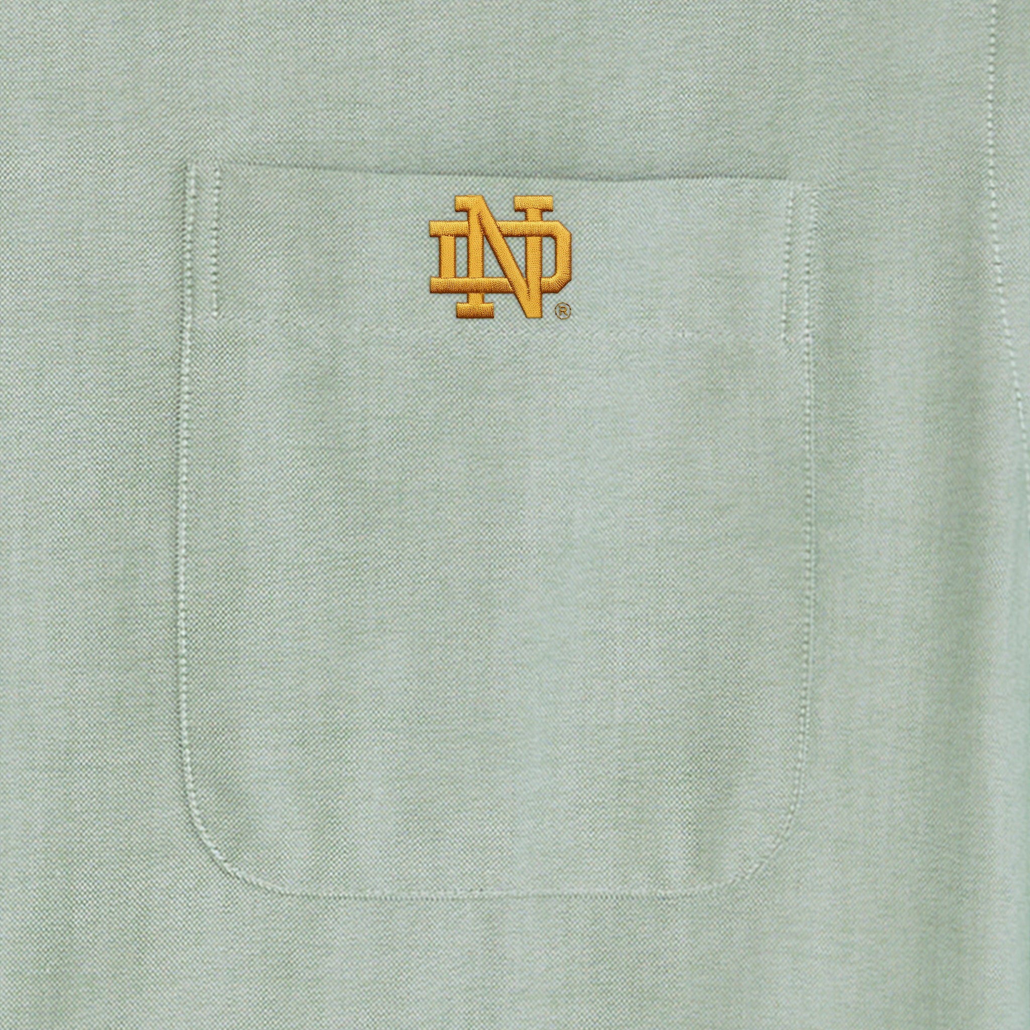 Notre Dame Men's Cotton Oxford