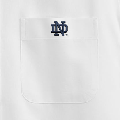 Notre Dame Men's Cotton Oxford