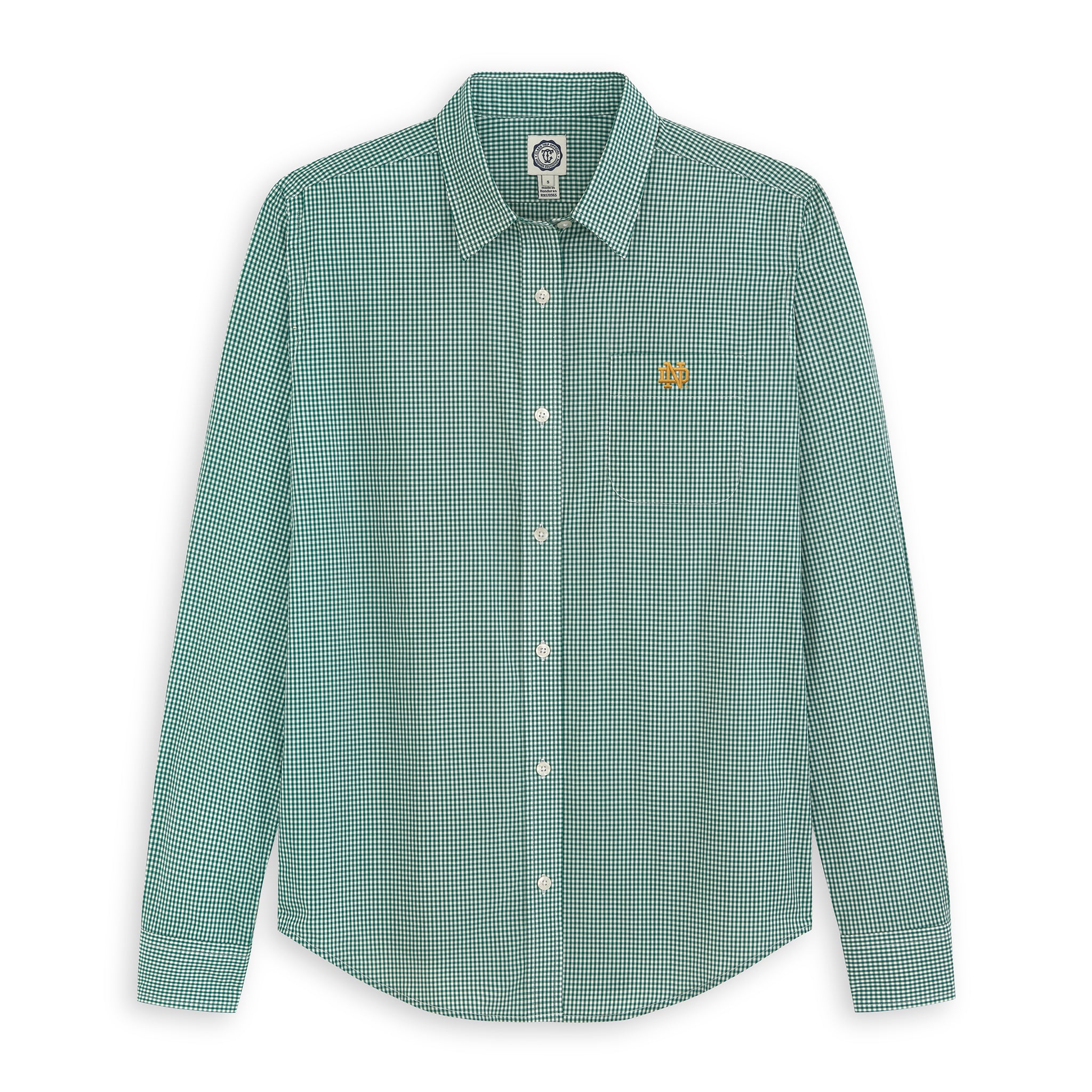 Notre Dame Women's Cotton Oxford