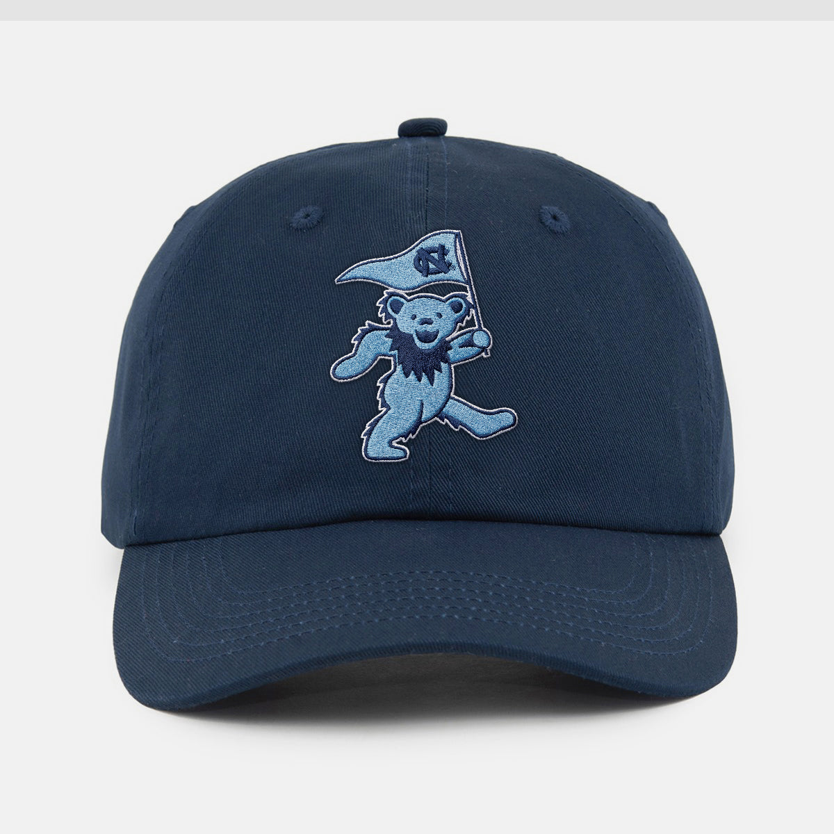 North Carolina x Grateful Dead Pennant Bear Twill Dad Hat