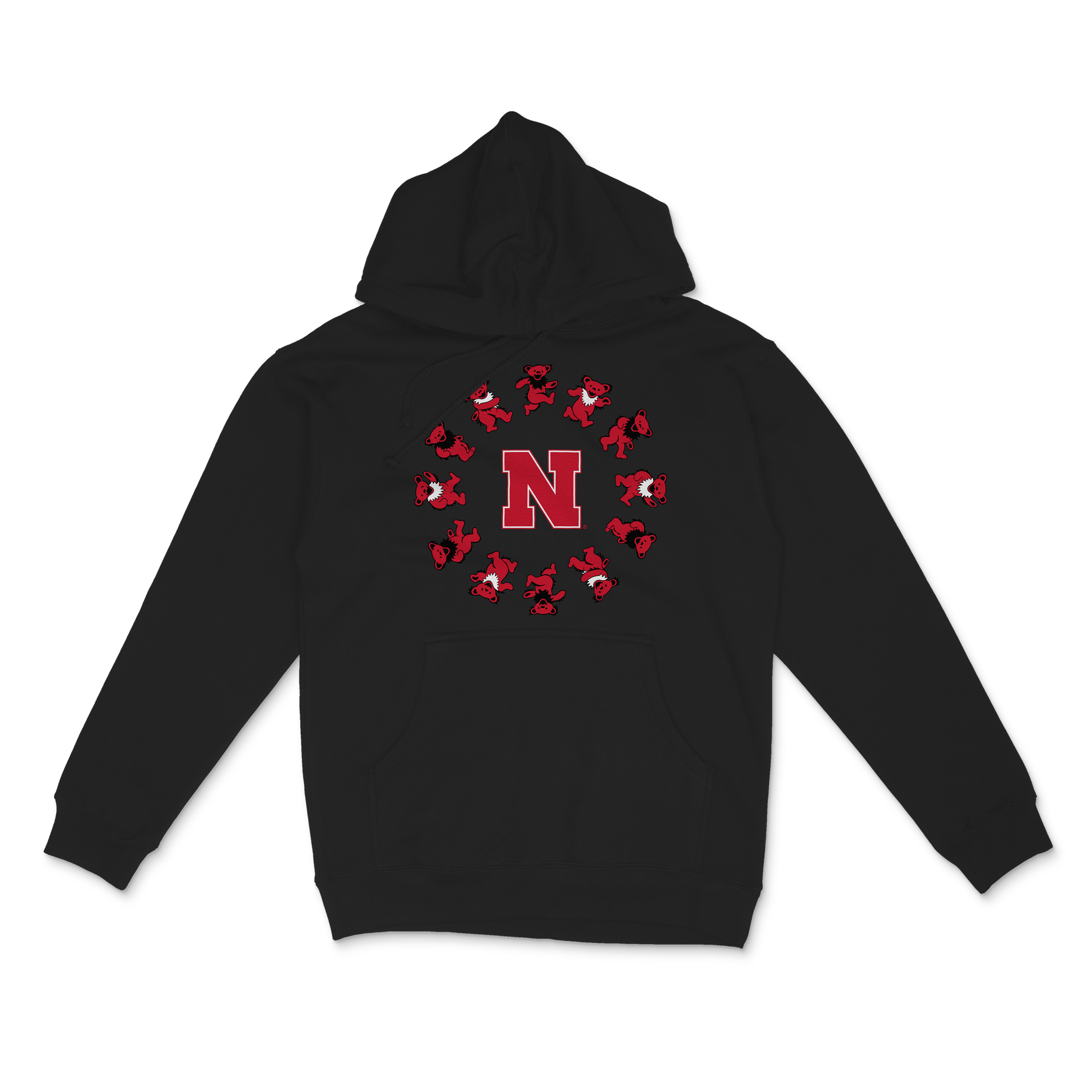 Nebraska x Grateful Dead Circle Bears Hoodie