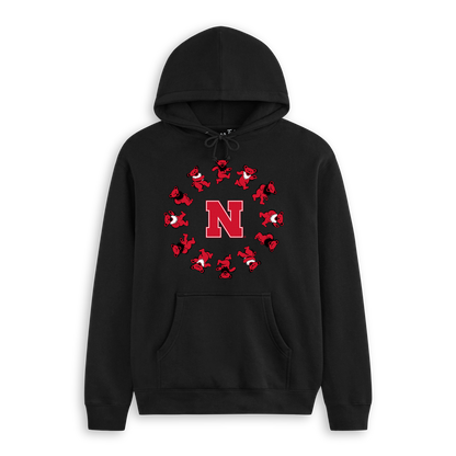 Nebraska x Grateful Dead Circle Bears Hoodie