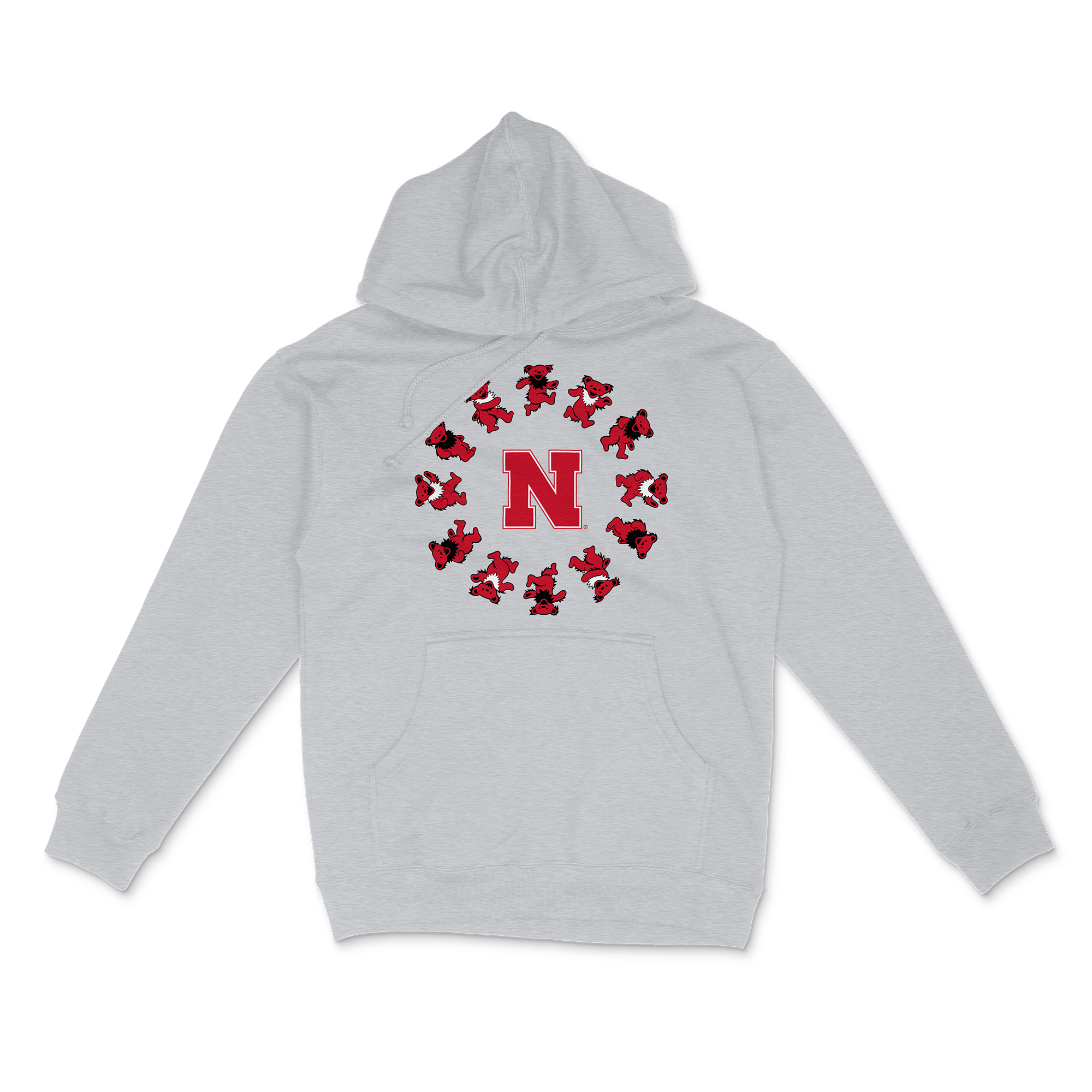 Nebraska x Grateful Dead Circle Bears Hoodie