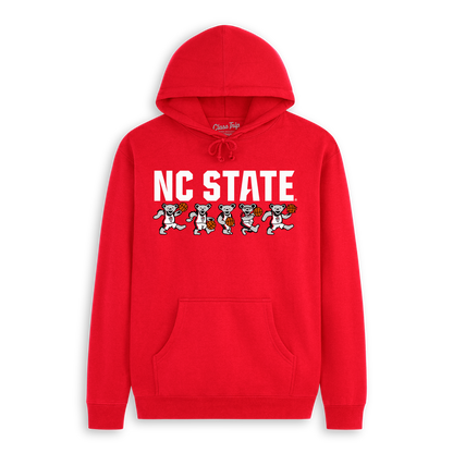 NC State x Grateful Dead Basketball Bears Hoodie