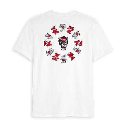 NC State x Grateful Dead Circle Bears Tee