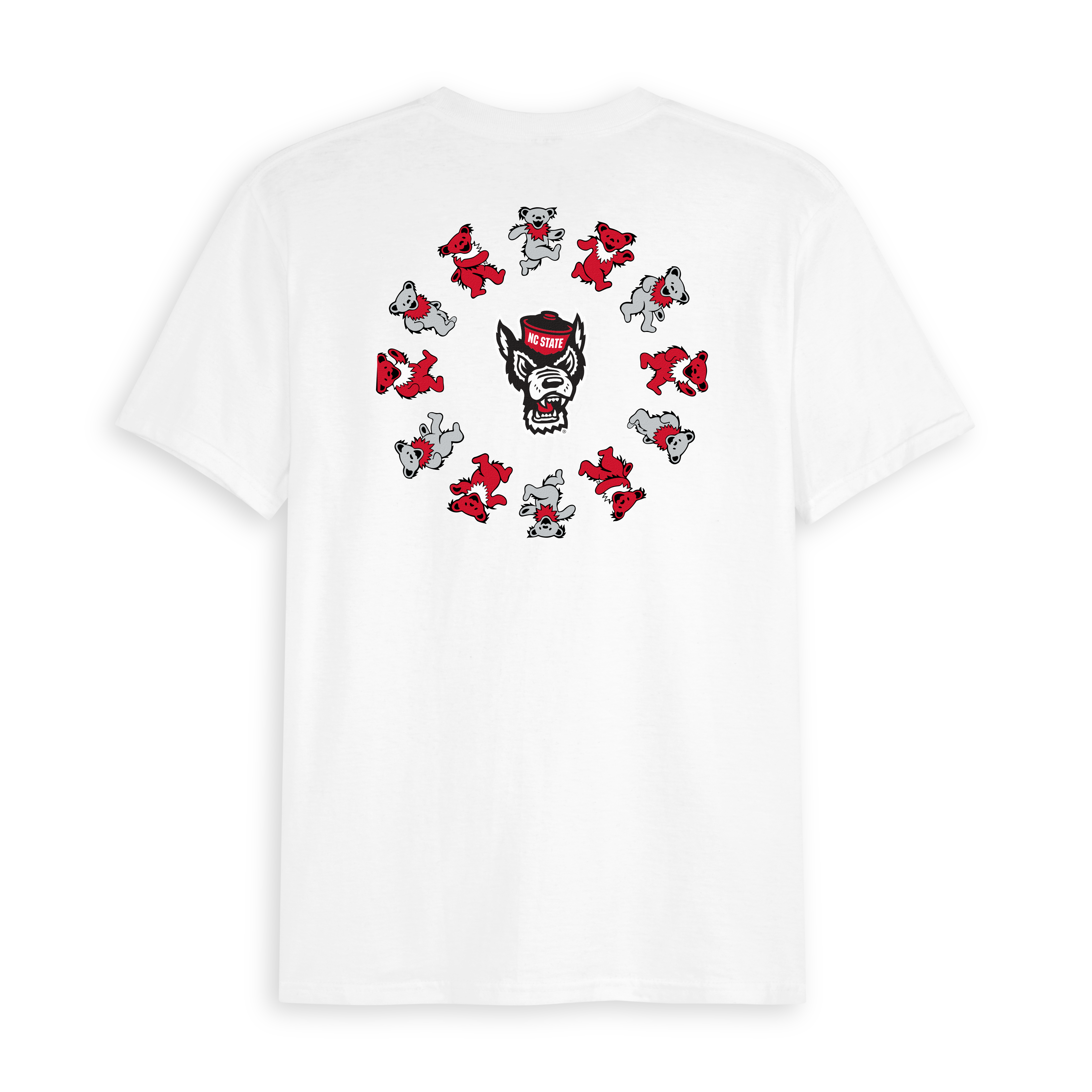 NC State x Grateful Dead Circle Bears Tee