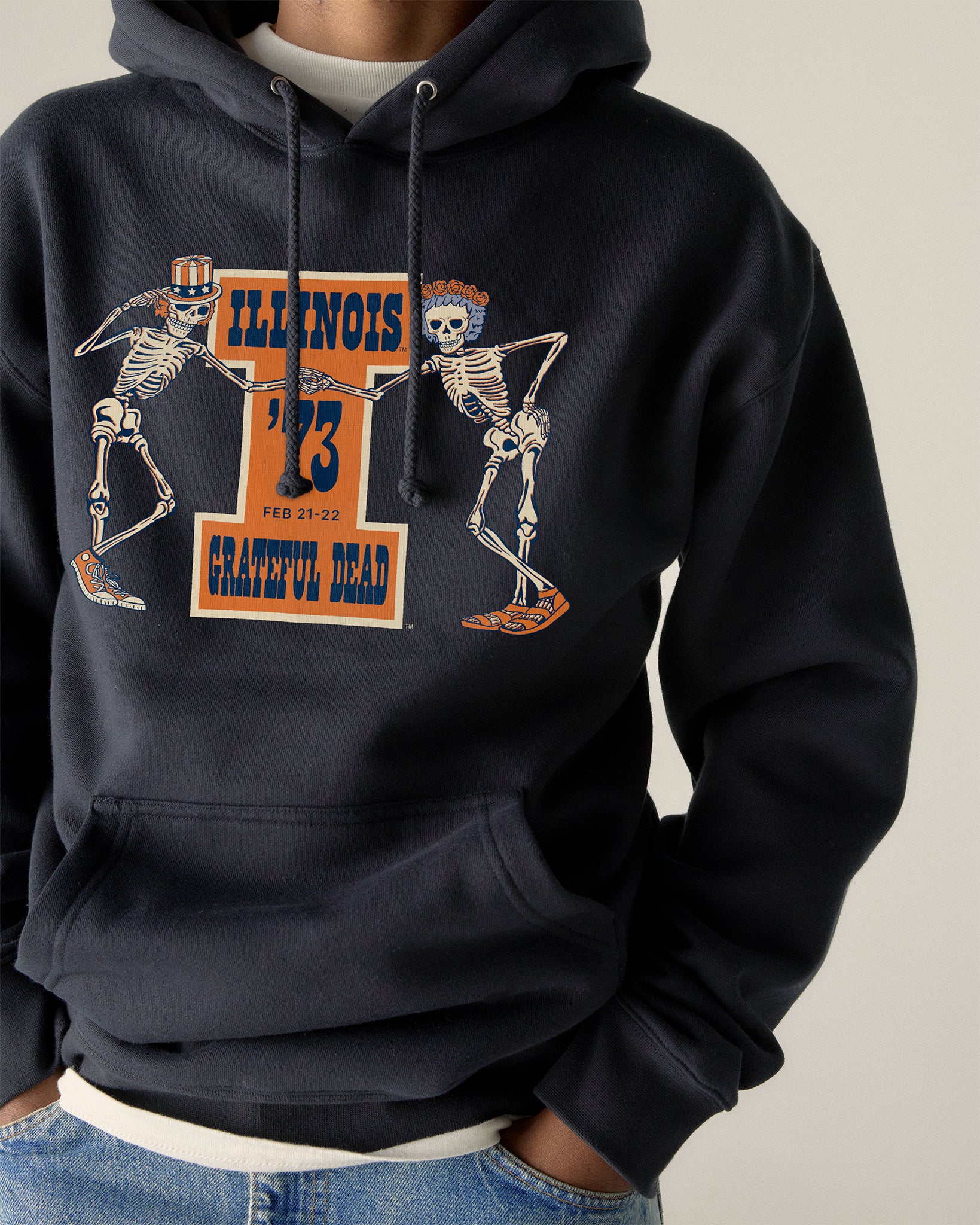 Grateful Dead x llinois Assembly Hall '73 Hoodie – Class Trip