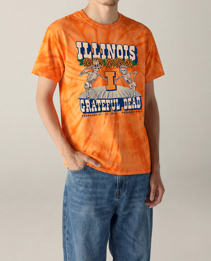 Grateful Dead x Grateful Dead x Illinois Assembly Hall ‘73 Tie Dye Tee