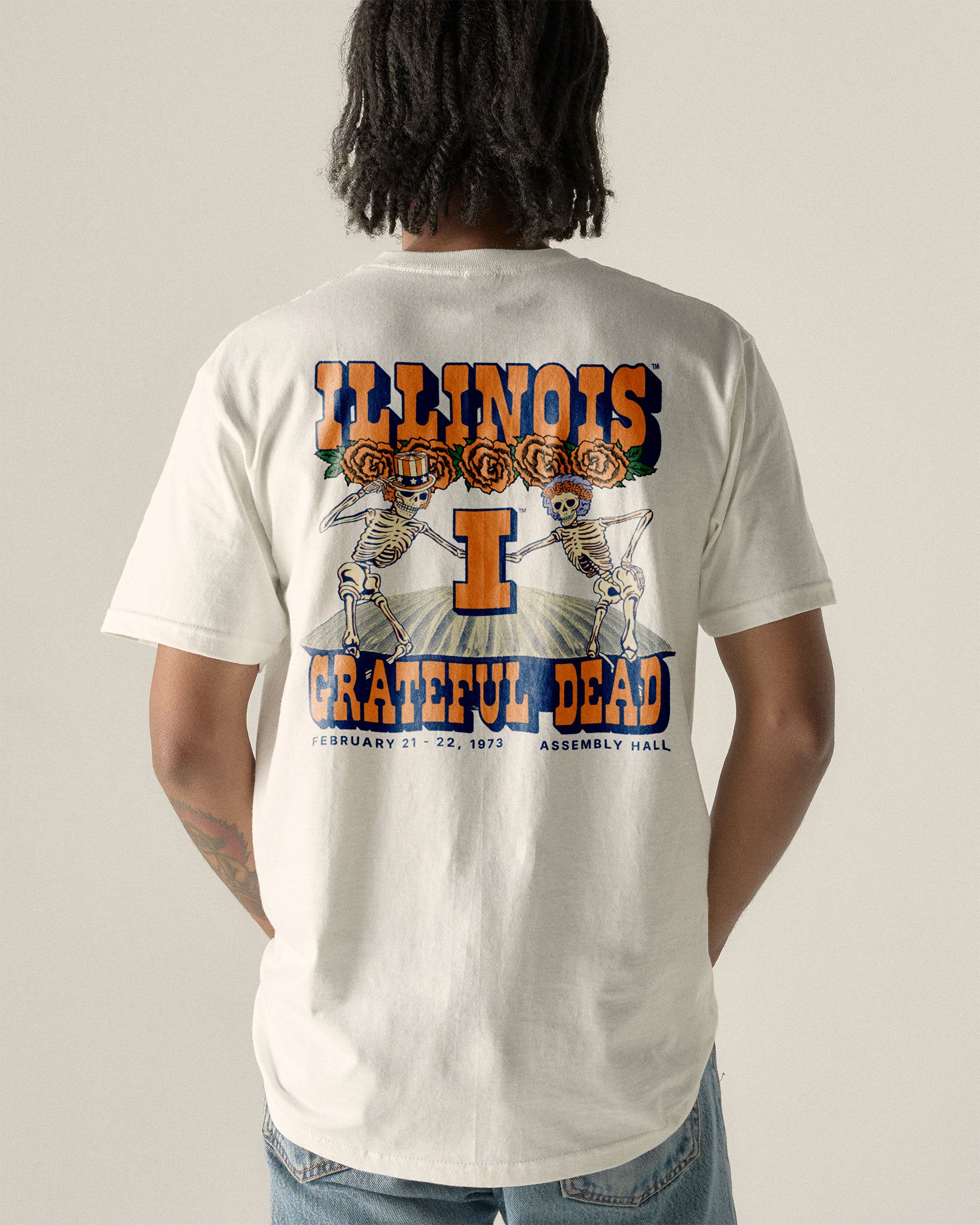 Grateful Dead x Illinois Assembly Hall '73 Tee – Class Trip