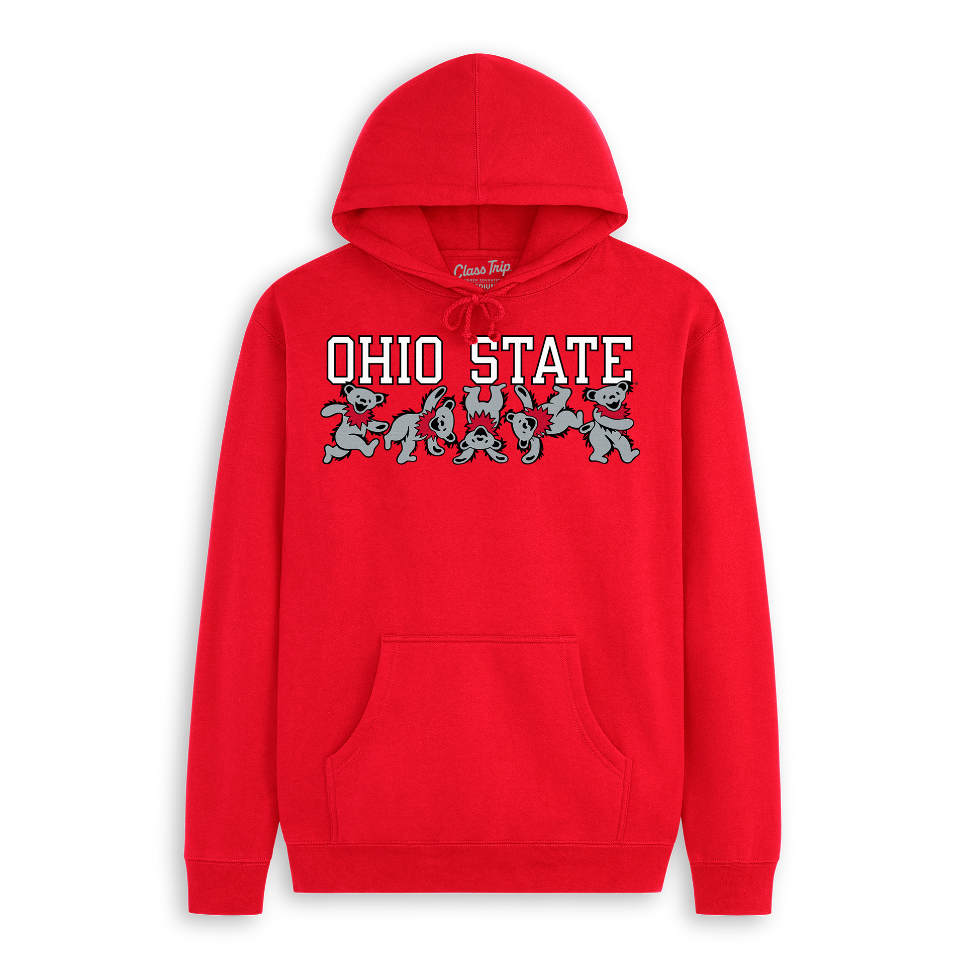 Ohio State University x Grateful Dead Cartwheel Bears Hoodie