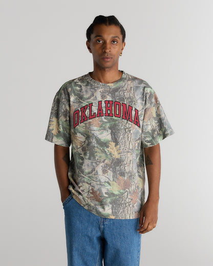 Oklahoma Heavyweight Campus Camo Tee